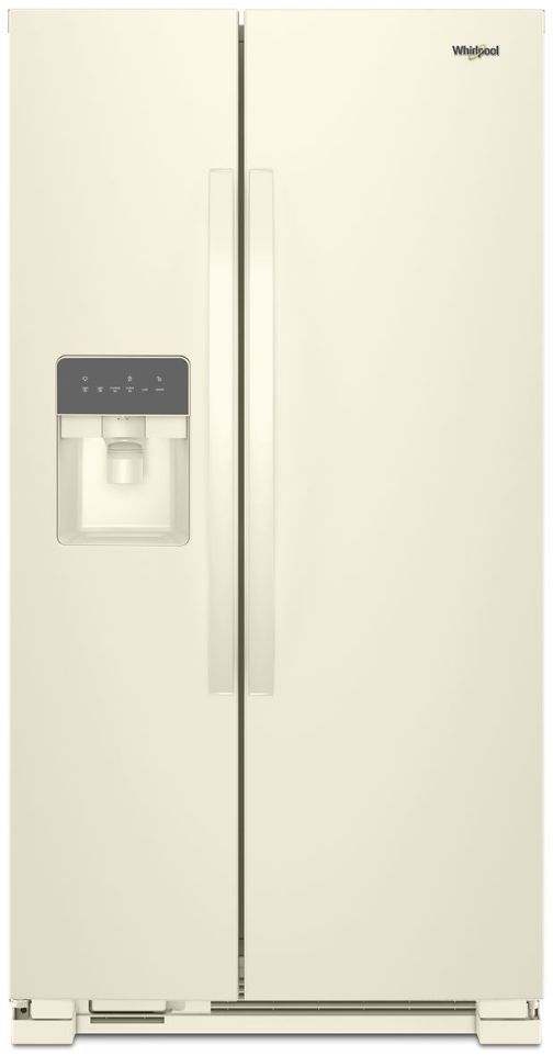 Whirlpool® 24.6 Cu. Ft. Side-By-Side Refrigerator-Biscuit On Biscuit