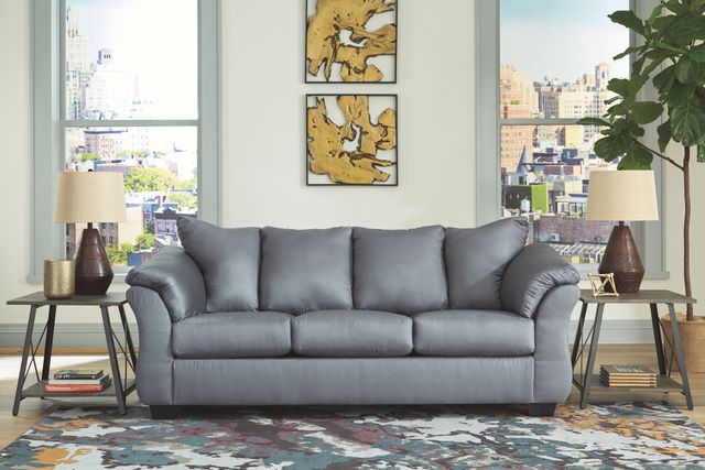 Signature Design by Ashley® Darcy Steel Sofa and Loveseat Set 2