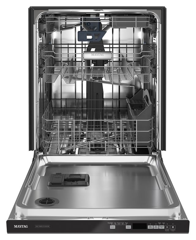 Maytag® 24" Black Built in Dishwasher-2