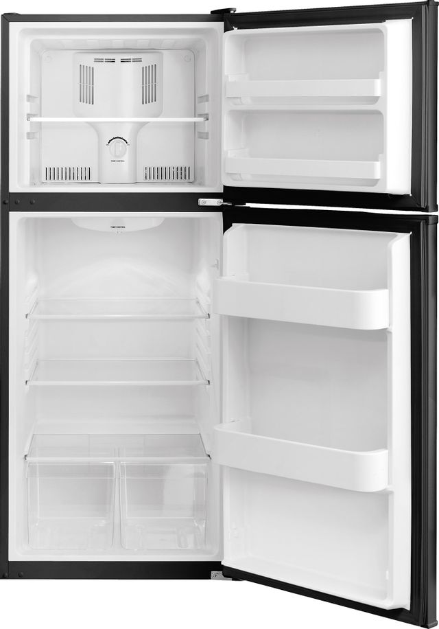 Frigidaire® 9.9 Cu. Ft. Top Freezer Apartment Size Refrigerator-Black 4