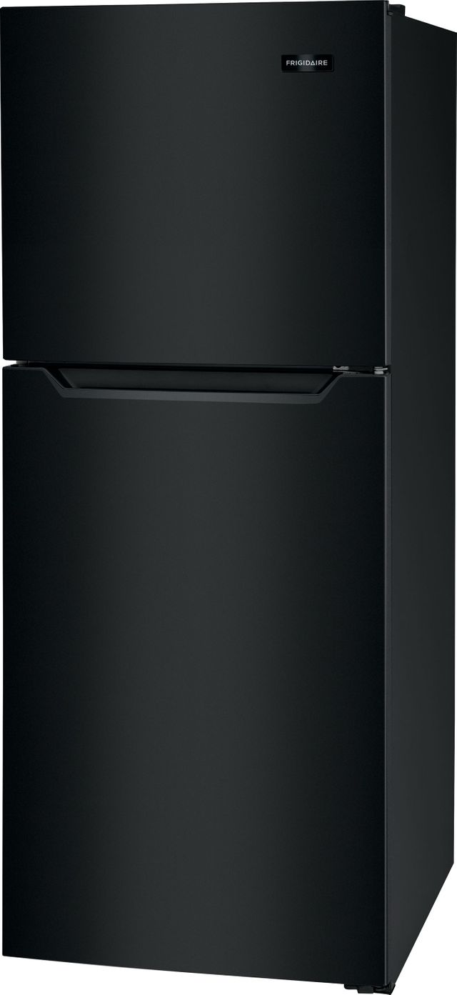 Frigidaire® 10.1 Cu. Ft. Brushed Steel Top Freezer Refrigerator 5