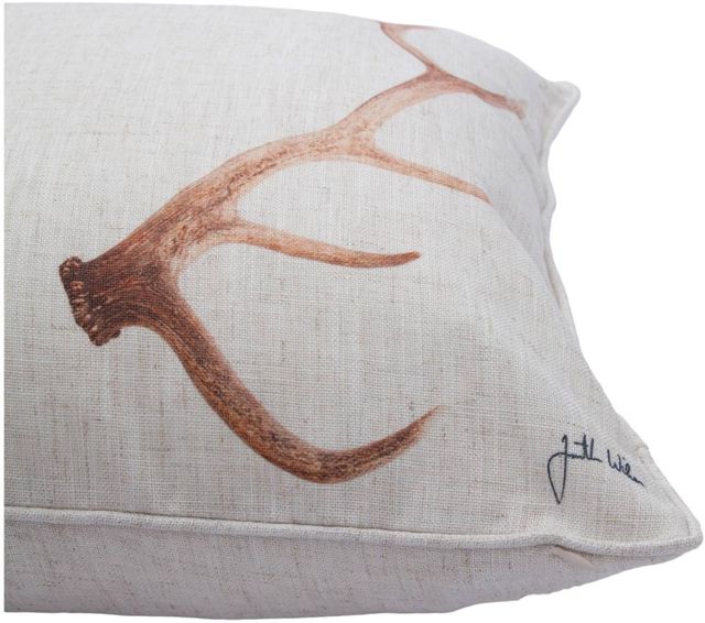 Renwil® Dale White 20" x 20" Decorative Pillow 1