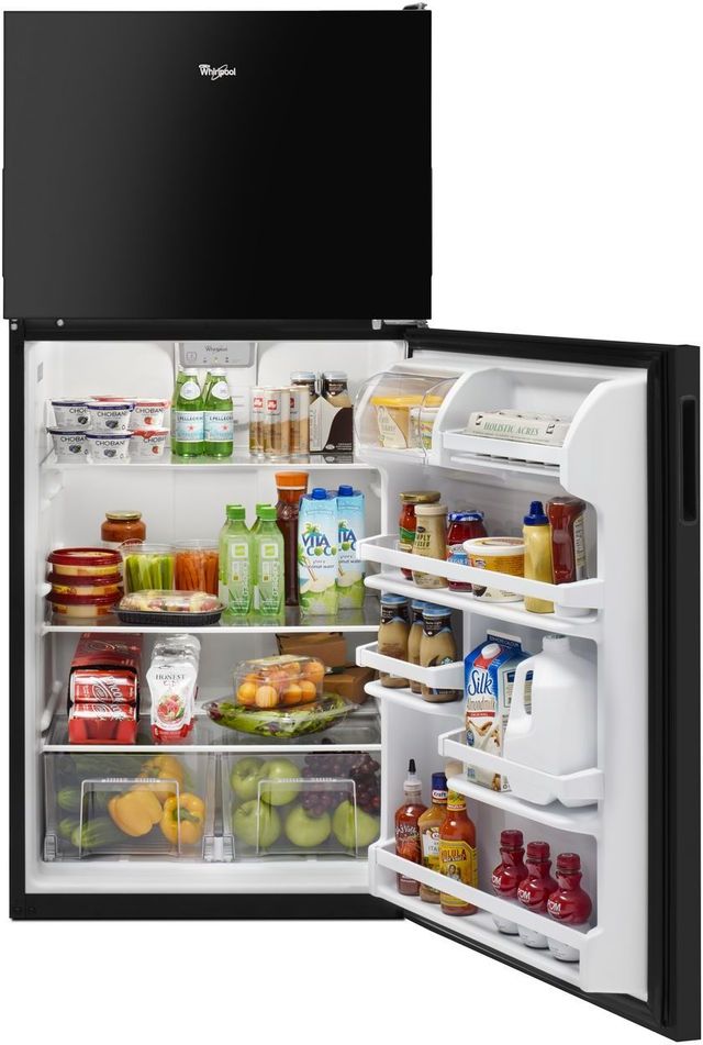 Whirlpool® 18.2 Cu. Ft. Stainless Steel Top Freezer Refrigerator 6
