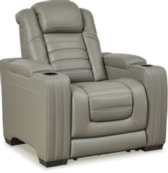 Signature Design by Ashley® Backtrack Gray Power Recliner