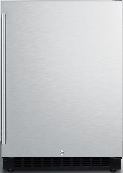 Summit® 4.8 Cu. Ft. Stainless Steel Under the Counter Refrigerator 0