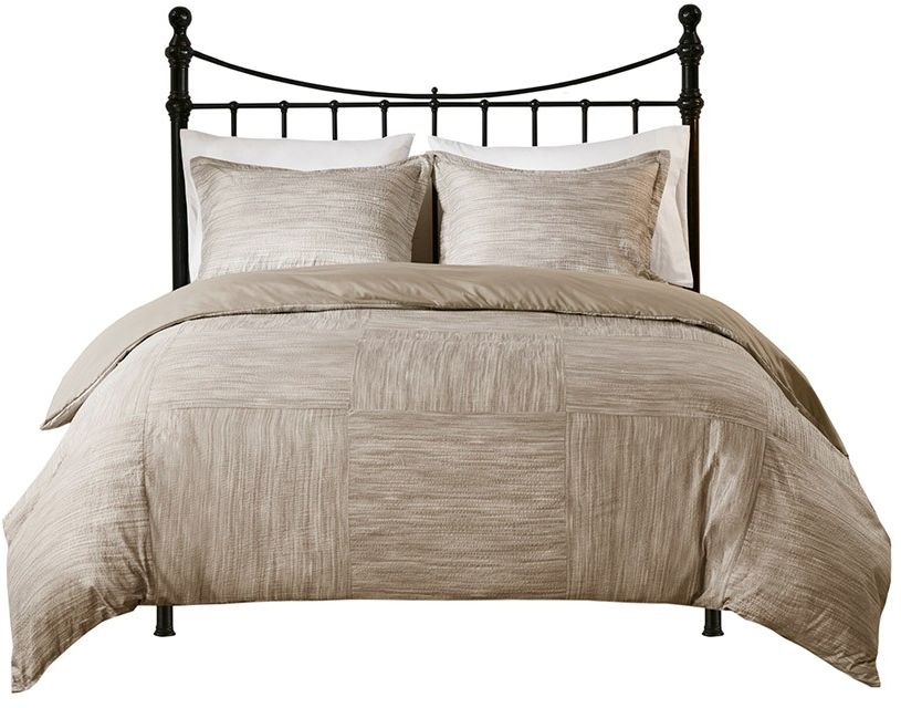 taupe king duvet