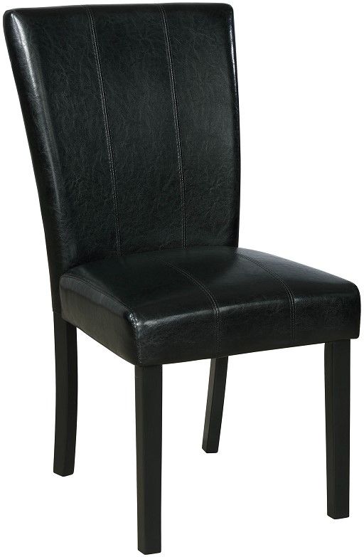 Crown Mark Ferrara Black Dining Side Chair | Adams Furniture | Longview, TX