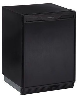 U-Line 1000 Series Combo® 4.2 Cu. Ft. Black Compact Refrigerator