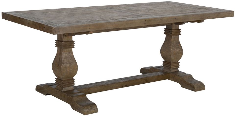 Classic Home Caleb Brown 78" Dining Table