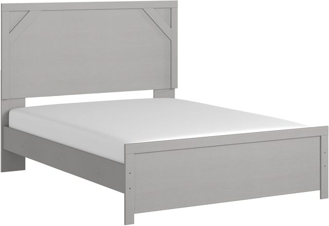 Signature Design by Ashley® Cottonburg Dove Gray King Panel Bed-0