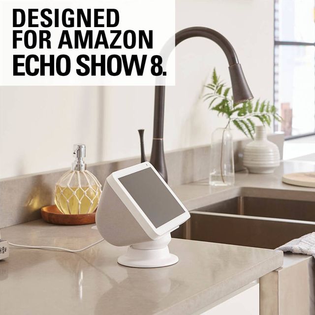 Sanus® White Amazon Echo Show 8 Stand 3