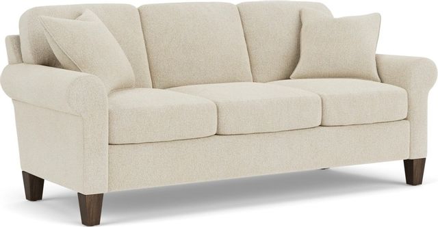 Flexsteel® Moxy White Shell Sofa | Top Furniture | Gorham, NH