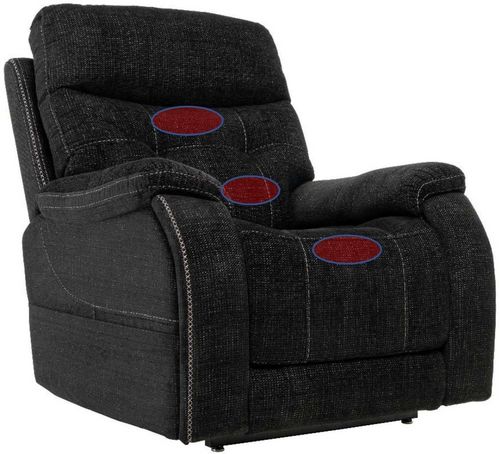 Windermere Mega Power Infinite Position Lift Recliner with 3-Zone Heat System