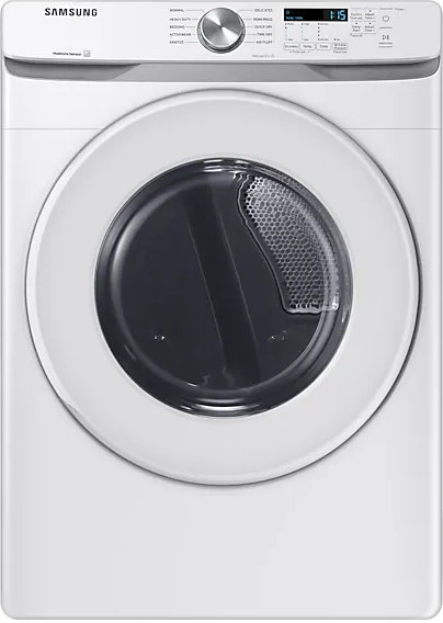 Samsung 7.5 Cu.Ft White Electric Dryer 11