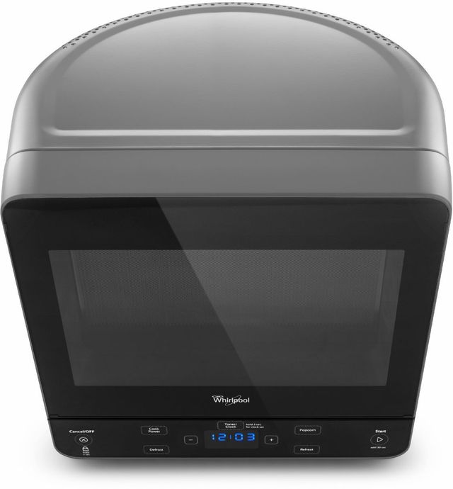 Whirlpool® 0.5 Cu. Ft. Silver Countertop Microwave 1