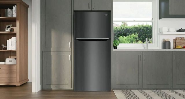 Frigidaire Gallery® 20.1 Cu. Ft. Black Stainless Steel Top Freezer Refrigerator 5