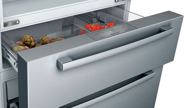 Réfrigérateur à portes françaises à profondeur de comptoir de 36 po Bosch® de 21,0 pi³ - Acier inoxydable 7