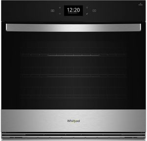 Whirlpool® 30" FingerPrint Resistant Stainless Steel Single Electric Wall Oven