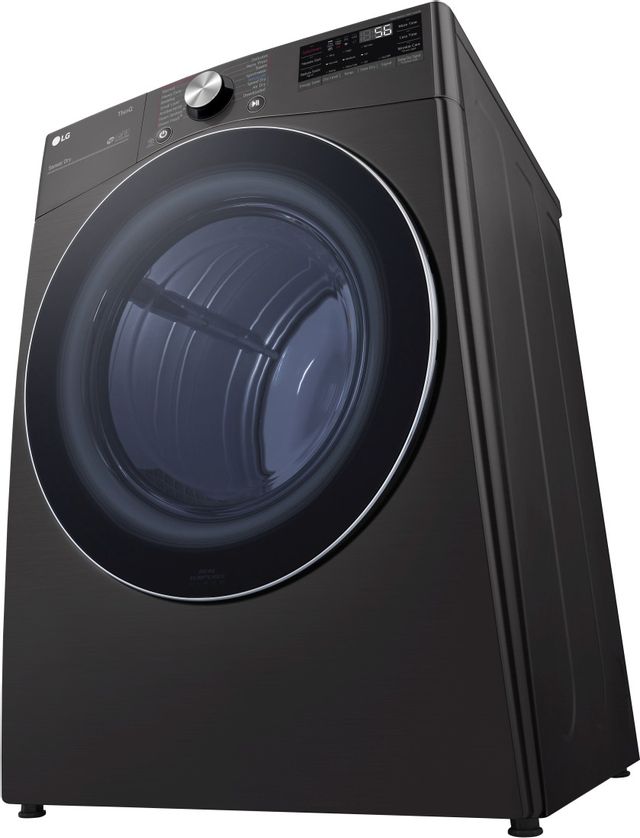 LG 7.4 Cu. Ft. Black Steel Front Load Gas Dryer 5