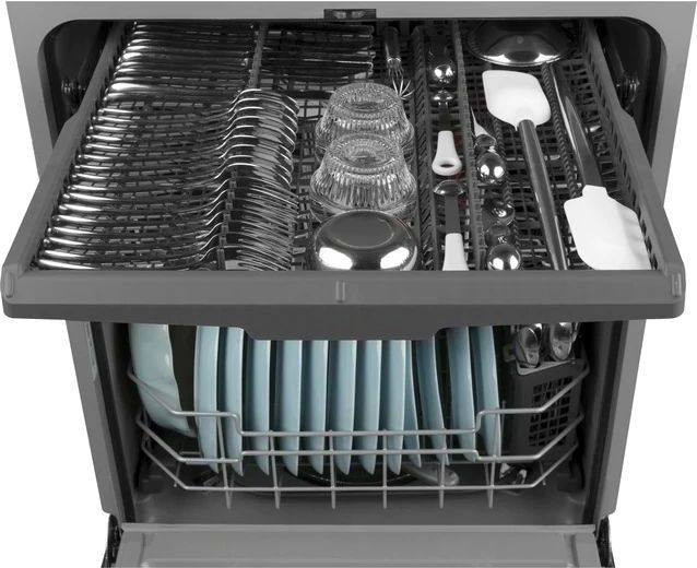 GE® 24" Black Built In Dishwasher 5