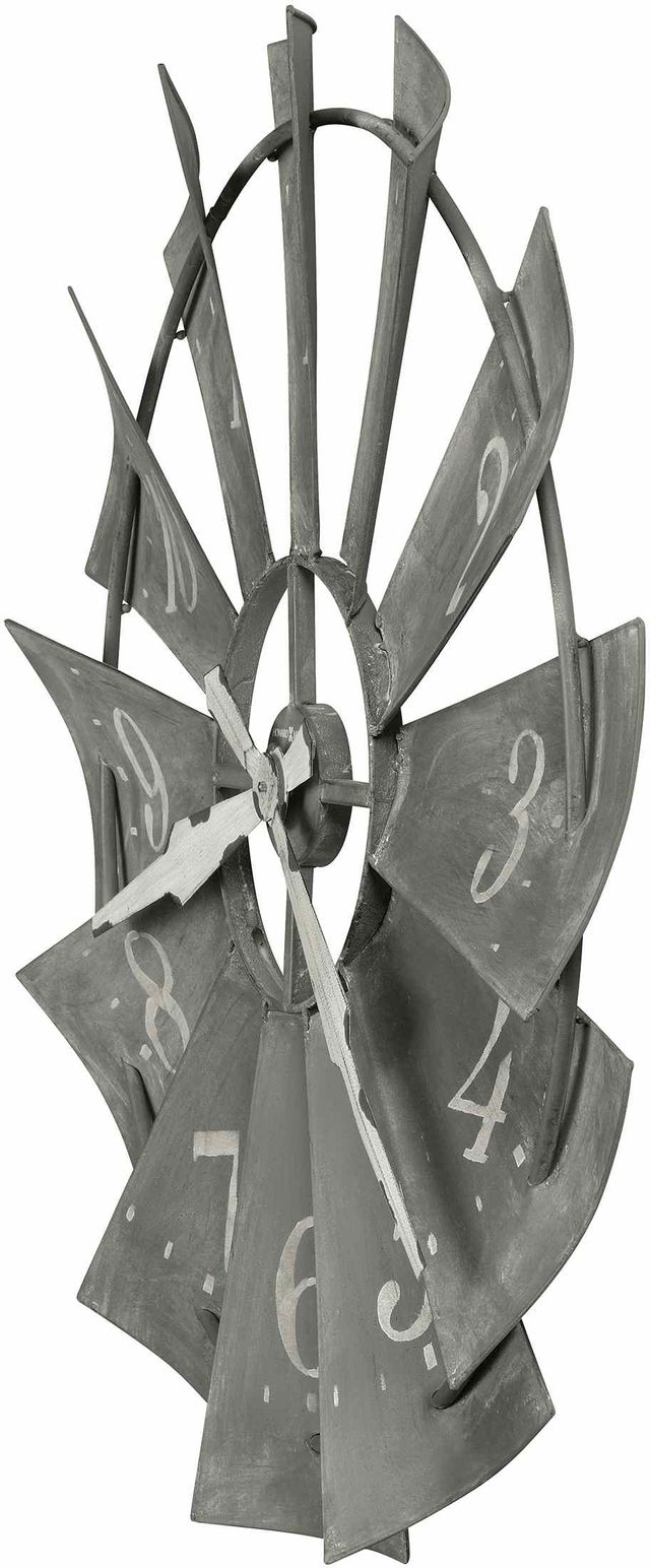 Howard Miller® Windmill Antique Brown Charcoal Wall Clock 1