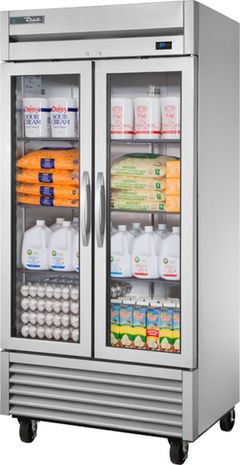 True® Commerical T-Series 35 Cu. Ft. Stainless Steel Freezerless Refrigerator 