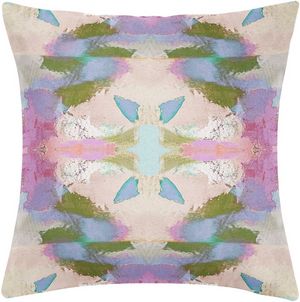 Laura Park Designs Begonia Violet 22" x 22" Pillow