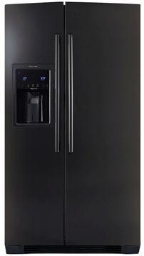25.9 cu. ft. Side by Side Refrigerator with 3 Glass Shelves, Gallon Door Storage, IQ-Touch Controls and External Water/Ice Dispenser 0