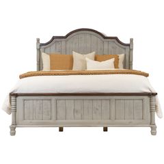 Rustic Imports Lenox King Wooden Bed