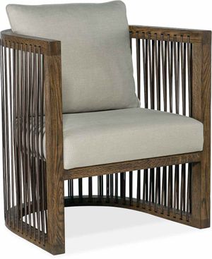 Hooker® Furniture CC Wilde Samantha Taupe/Sorrel Club Chair