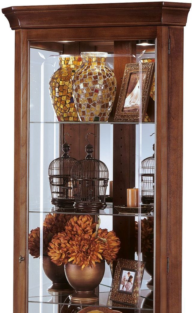 Howard Miller® Lynwood Windsor Cherry Curio Cabinet 1