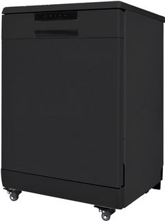 Crosley® 24" Black Portable Dishwasher 