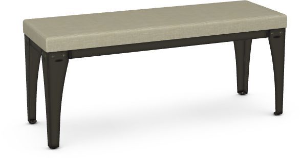 Amisco® Upright 44" Dining Bench w/Upholstered seat