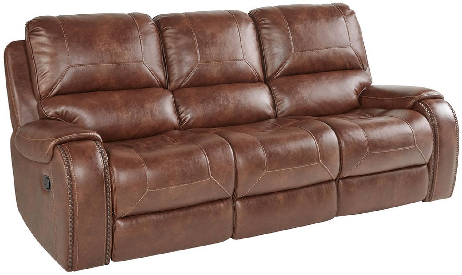 Steve Silver Co.® Keily Brown Manual Motion Glider Recliner Loveseat