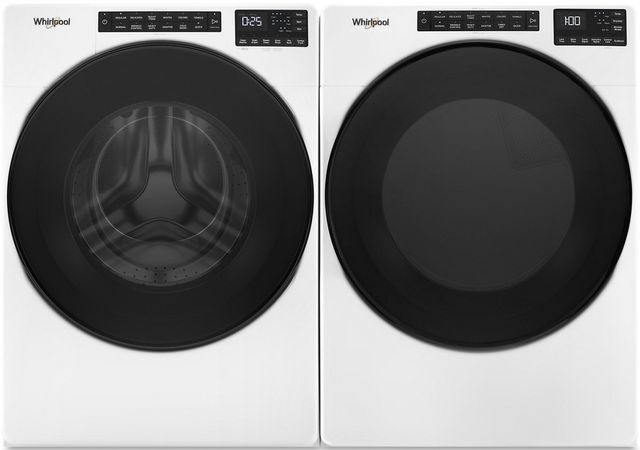 Whirlpool® 4.5 Cu. Ft. White Front Load Washer 7