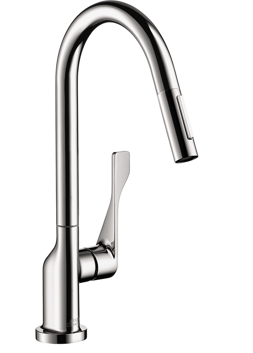 AXOR® Citterio 1.75 GPM Chrome 2 Spray Pull Down HighArc Kitchen Faucet