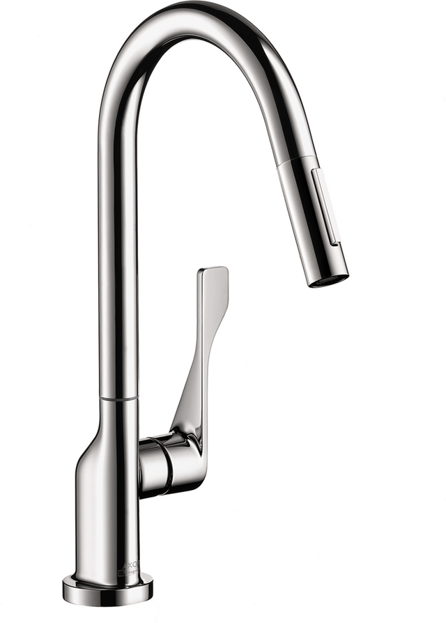 AXOR® Citterio 1.75 GPM Chrome 2 Spray Pull Down HighArc Kitchen Faucet-0