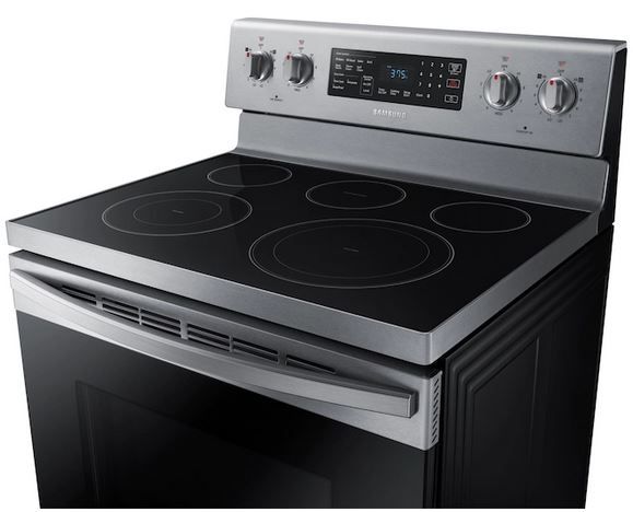 Samsung 30" Stainless Steel Free Standing Electric Range 6