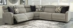 Millennium® By Ashley® Colleyville Stone 5-Piece Power Reclining Sectional