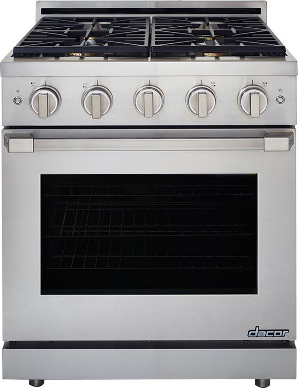 Dacor® Professional 30" Stainless Steel Pro Style Gas Range-0