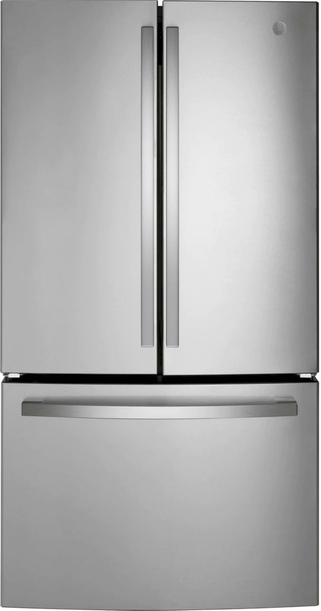 GE® 27.0 Cu. Ft. Fingerprint Resistant Stainless Steel French Door Refrigerator-0