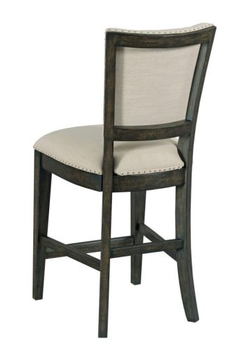 Kincaid® Plank Road Charcoal Kimler Height Dining Chair-1