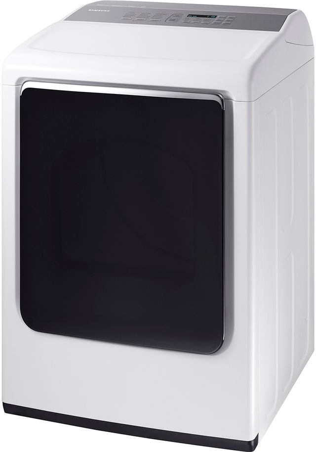 Samsung 7.4 Cu. Ft. White Front Load Gas Dryer 3