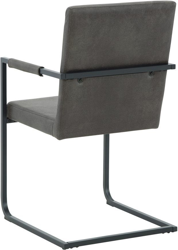 Signature Design by Ashley® Strumford  Gray/Black Dining Arm Chair-1