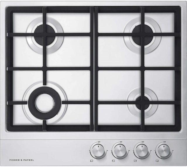 Fisher & Paykel Series 7 24" Stainless Steel Natural Gas Cooktop