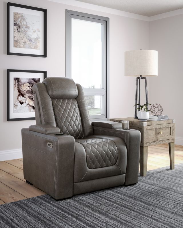 Signature Design by Ashley® HyllMont Gray Recliner 8