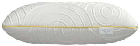 Rize Home RZ High Dual Cool Memory Foam White Queen Bed Pillow