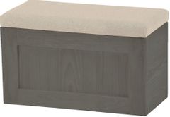 Crate Designs™ Furniture Graphite Storage Bench