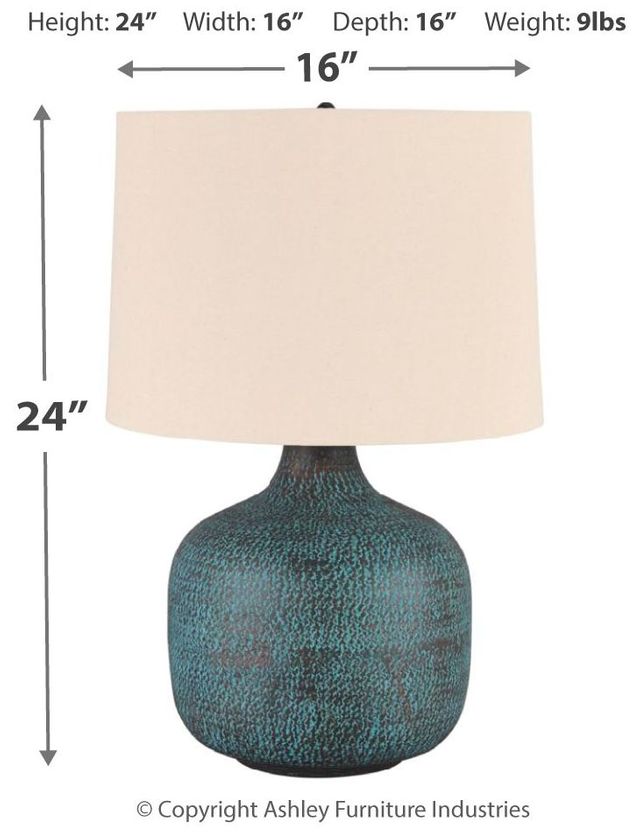 Signature Design by Ashley® Malthace Patina Table Lamp-1