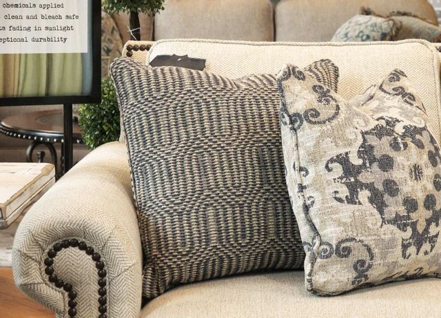 Mayo Bennington Khaki Sofa with Stain-Resistant Fabric-2